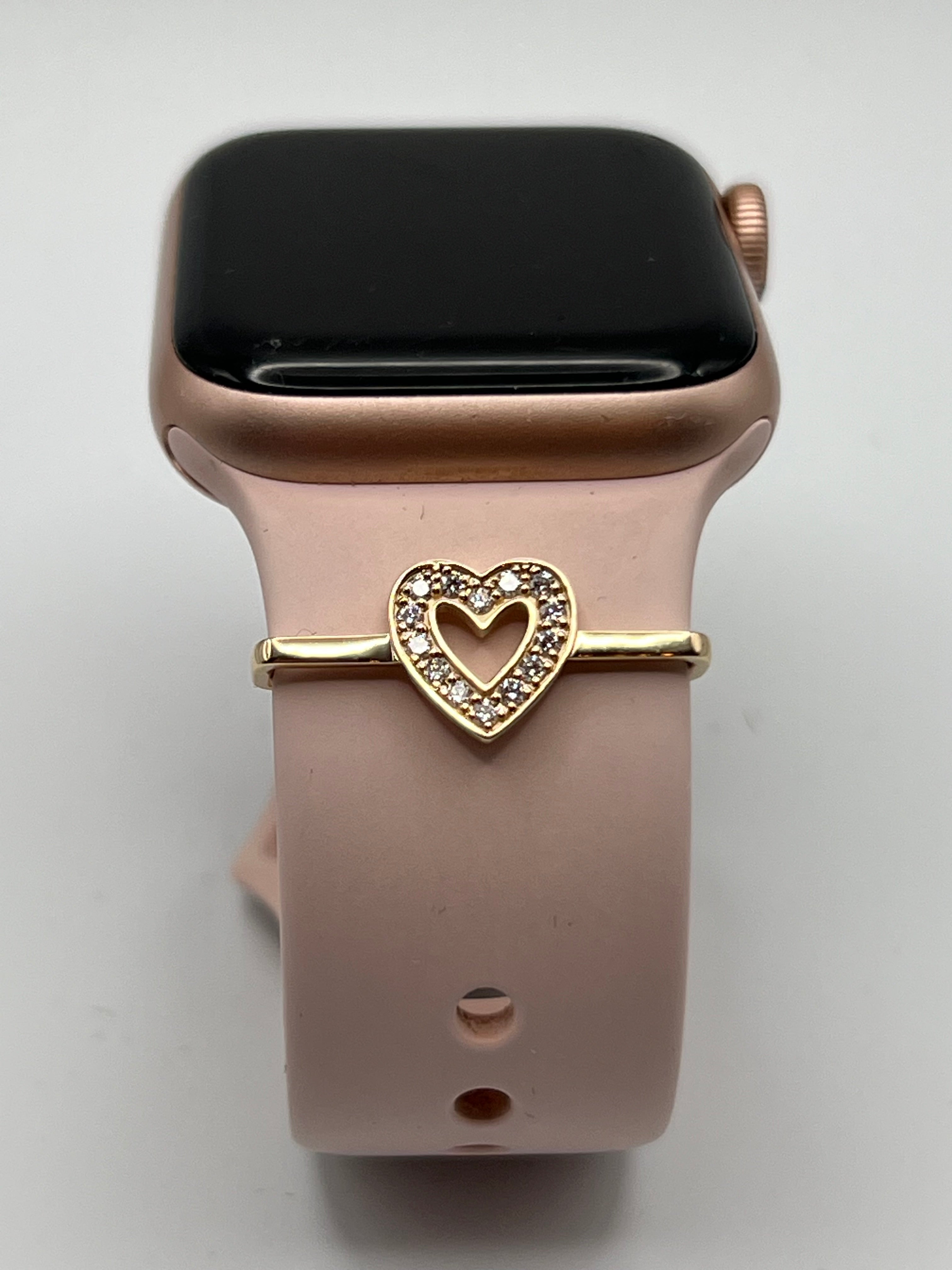 Open Heart Apple Watch Charm