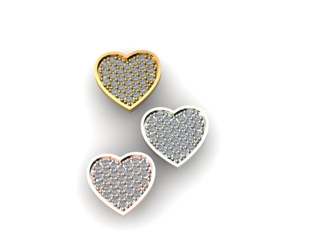 Heart Smart Watch Pin